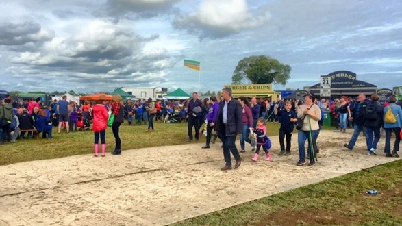 Record numbers on first day of ploughing event